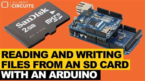 Reading and Writing Files from an SD Card with an Arduino.